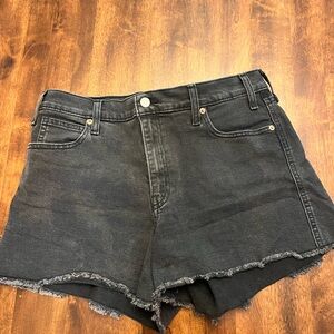 Signature by Levi Strauss Black Jean Shorts